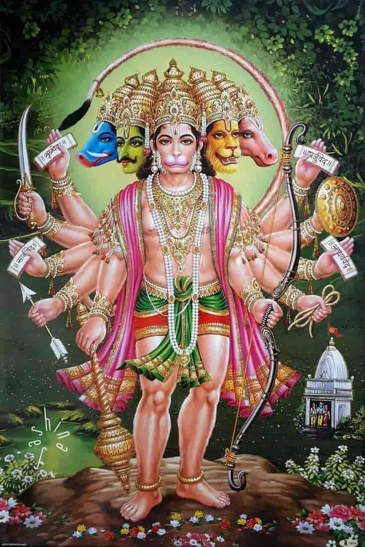 panchmukhi-hanuman-image-5 Panchmukhi Hanuman Image