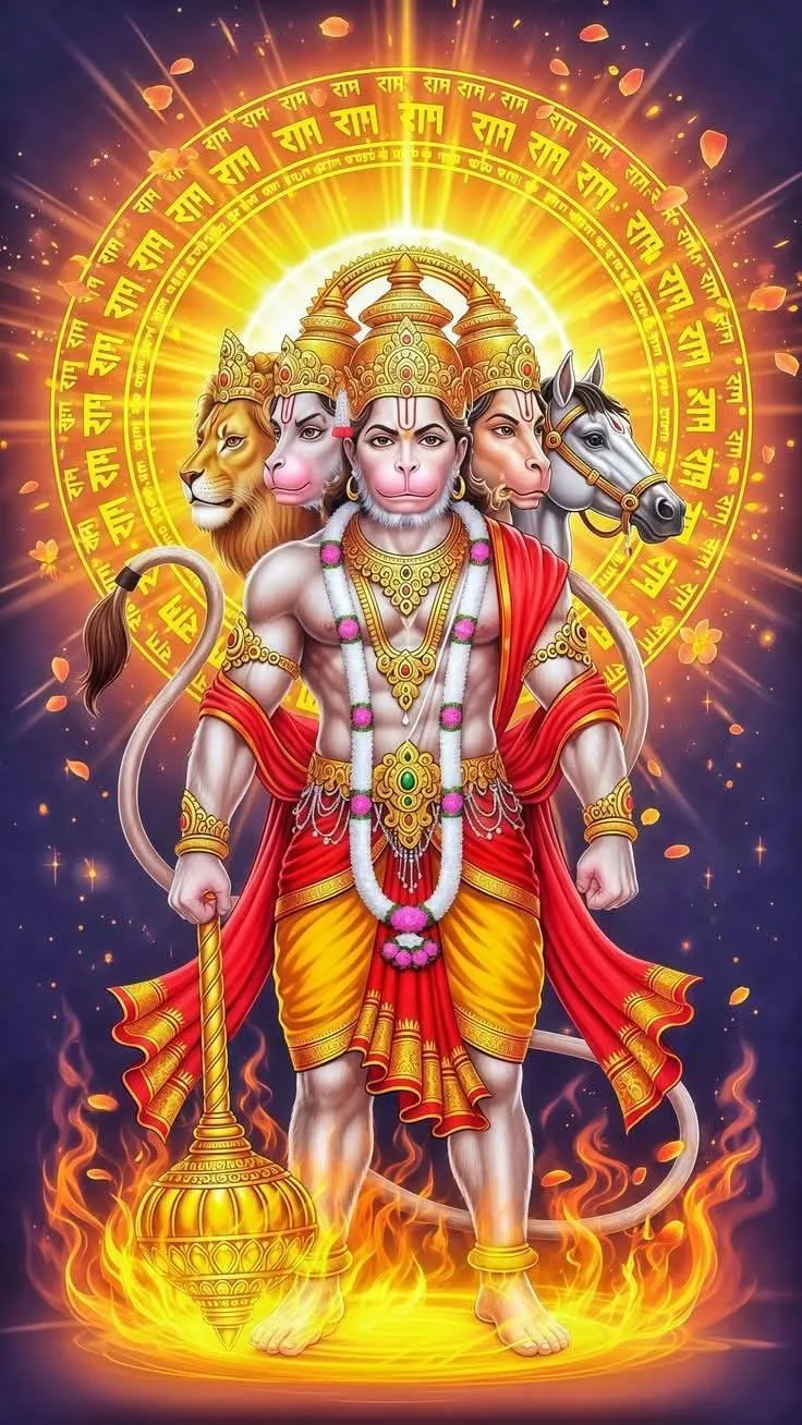 Panchmukhi Hanuman Ji Ki Photo