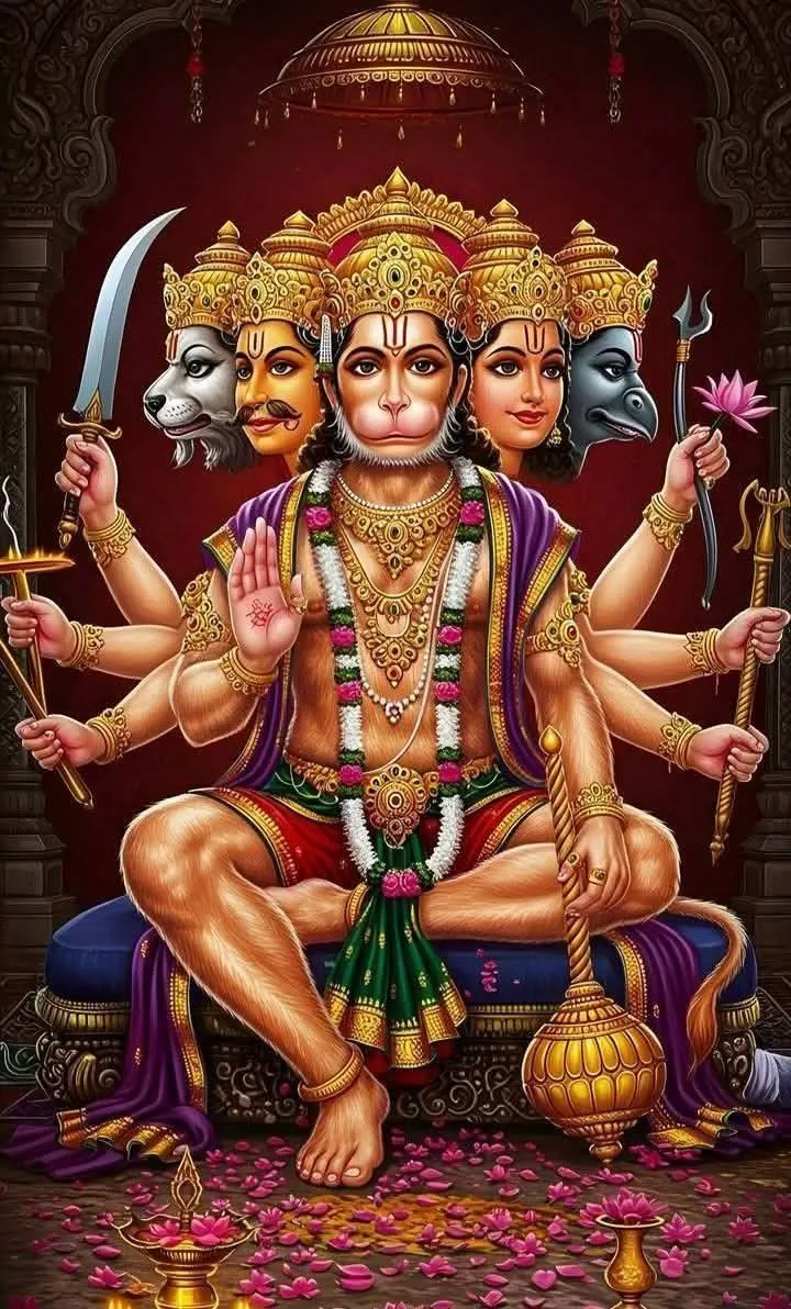 Panchmukhi Hanuman Ji Ki Photo