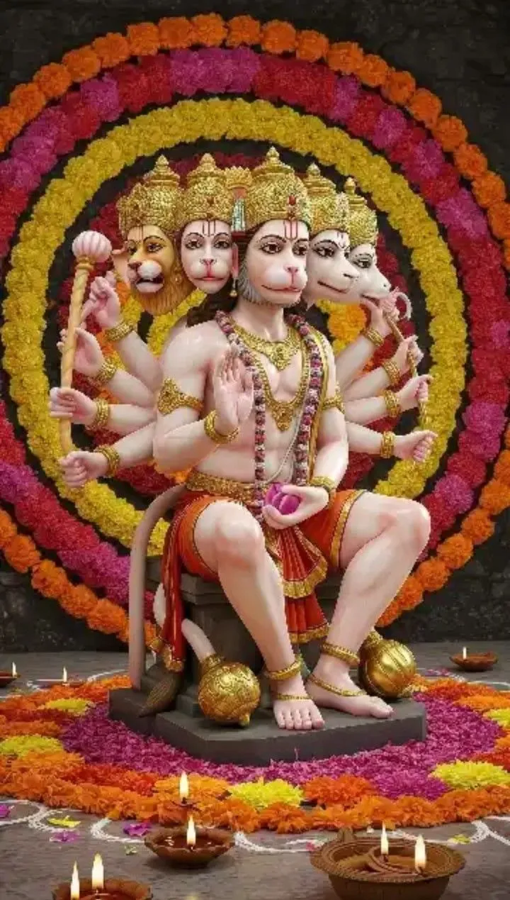 Panchmukhi Hanuman Ji Ki Photo