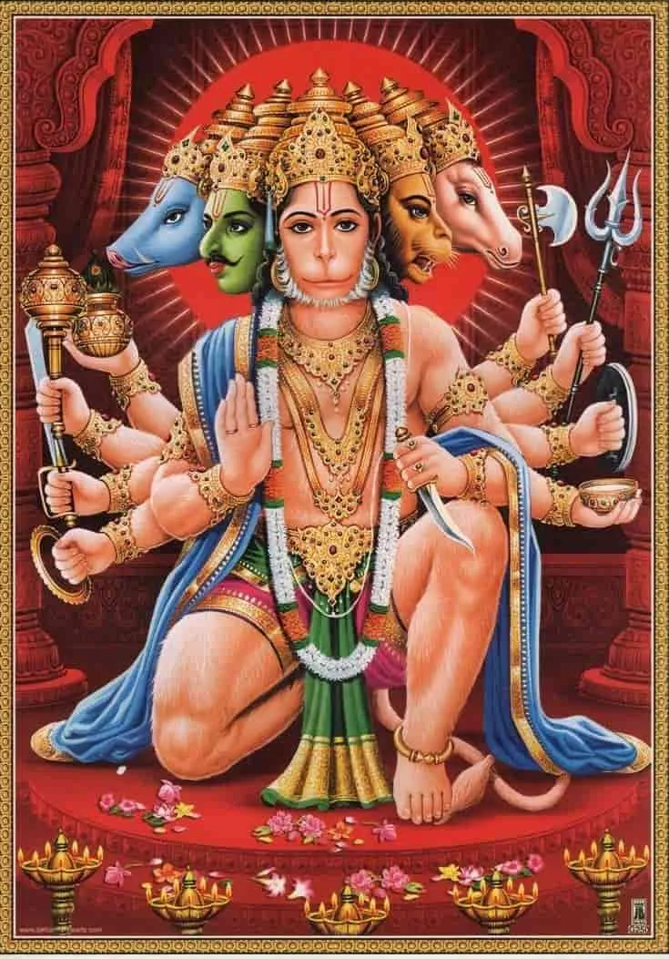 panchmukhi-hanuman-ji-ki-photo-3 Panchmukhi Hanuman Ji Ki Photo