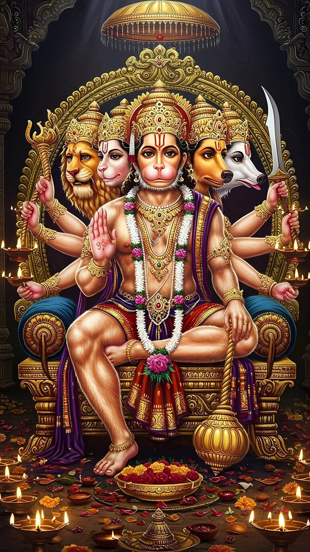 Panchmukhi Hanuman Ji Ki Photo