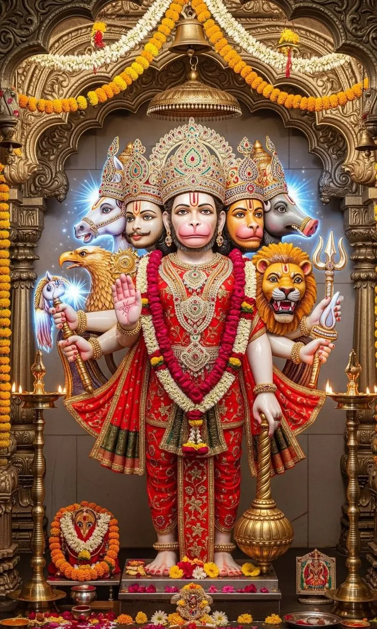 Panchmukhi Hanuman Ji Ki Photo