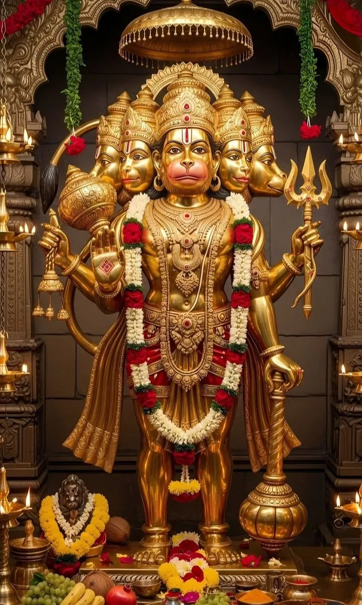 Panchmukhi Hanuman Ji Ki Pic