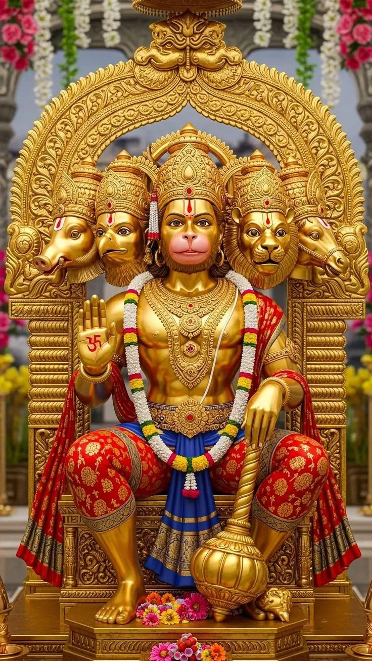 Panchmukhi Hanuman Ji Ki Picture