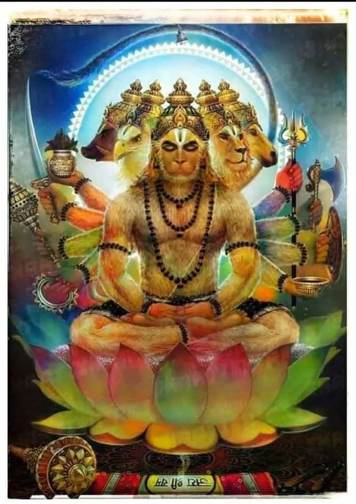panchmukhi-hanuman-ji-photo-2 Panchmukhi Hanuman Ji Photo