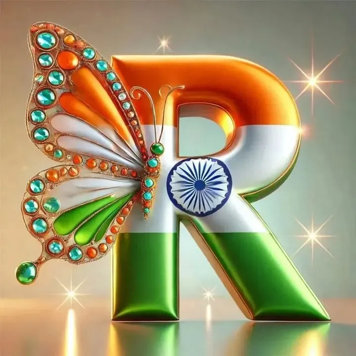 R Name Tiranga Image