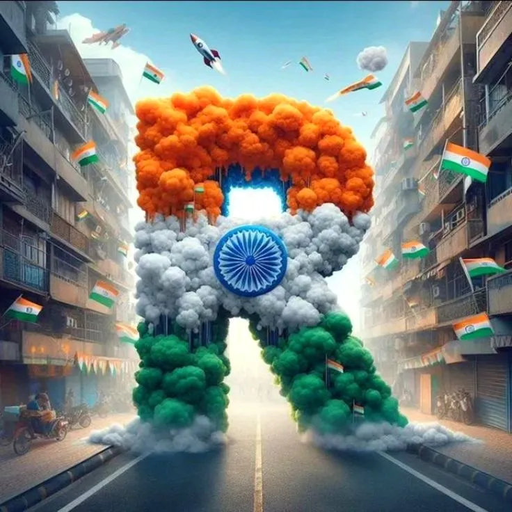 R Name Tiranga Image
