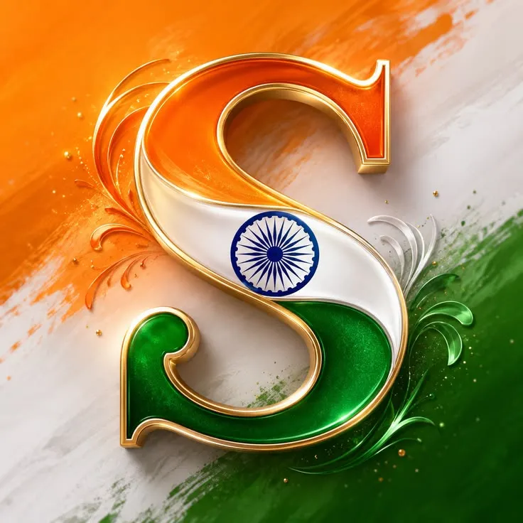 S Name Tiranga Image