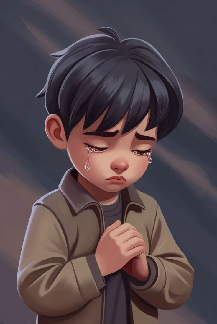 Sad Boy Cartoon Images