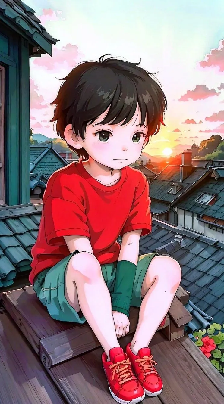 Sad Boy Cartoon Pic