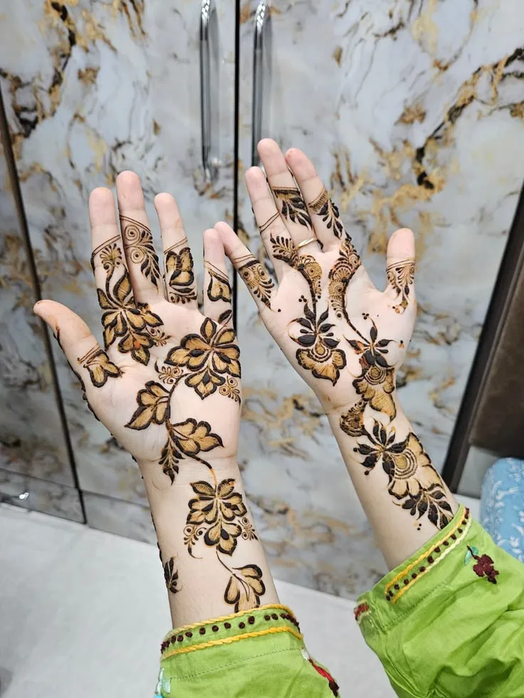 Simple Arabic Mehndi Design Simple Arabic Mehndi Design