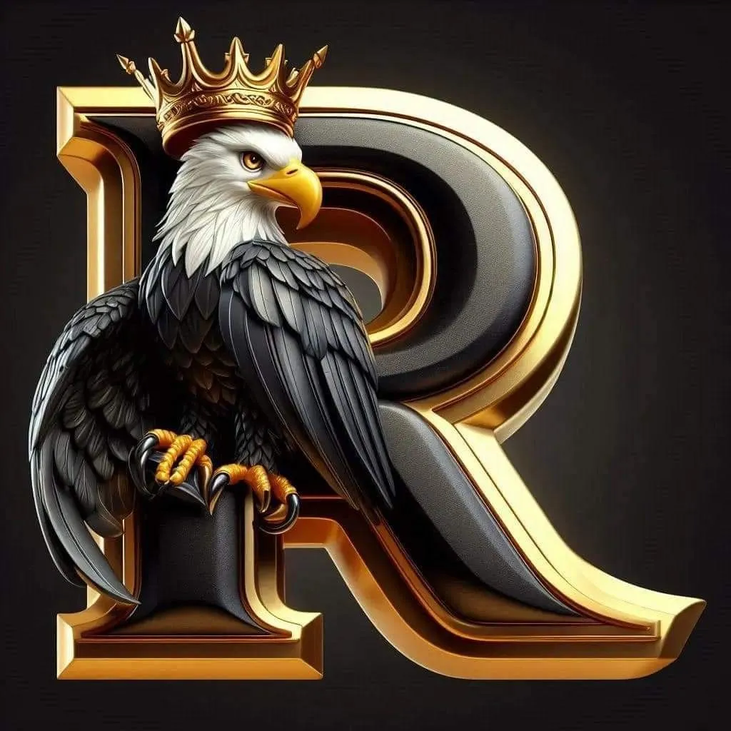 Stylish R Letter Dp