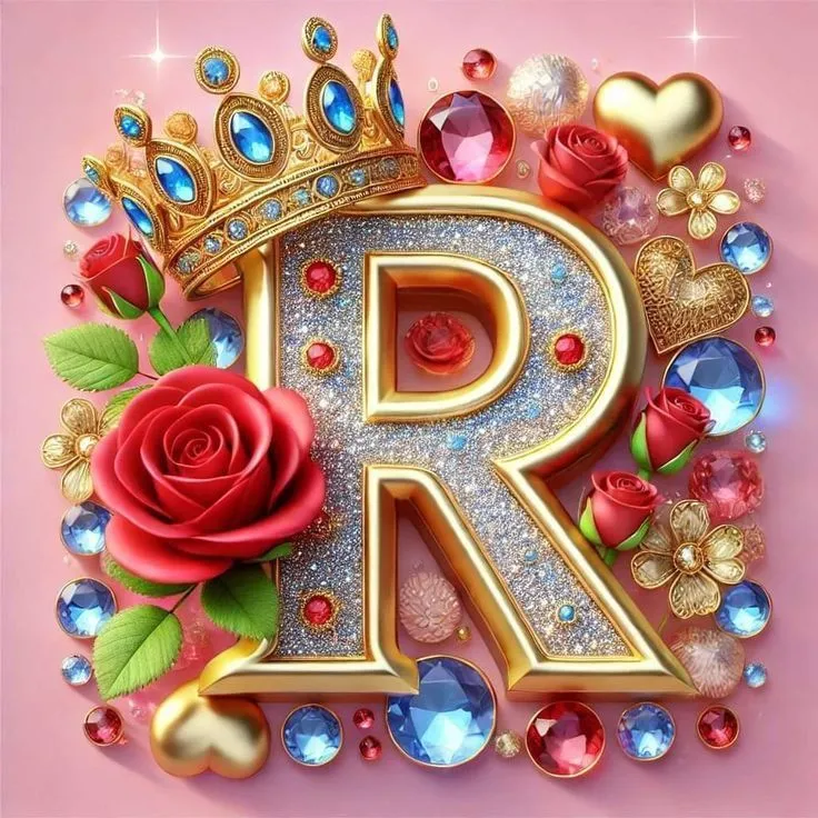Stylish R Letter Photo