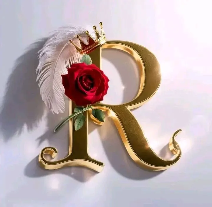 Stylish R Letter Picture